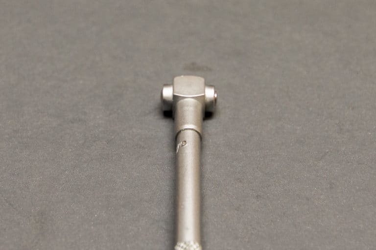 A locked telescoping gauge