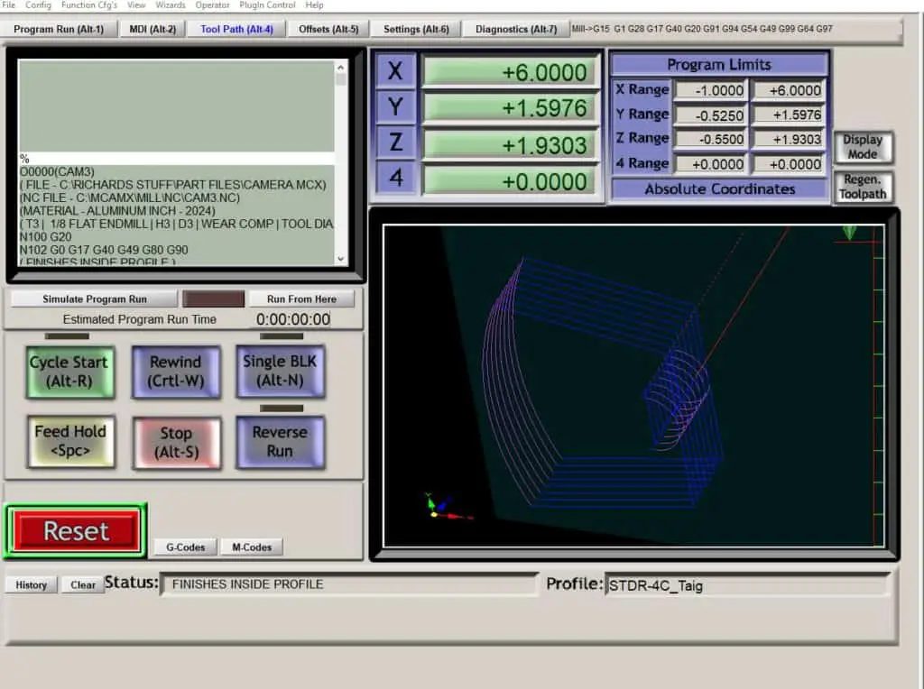 mach3 interface