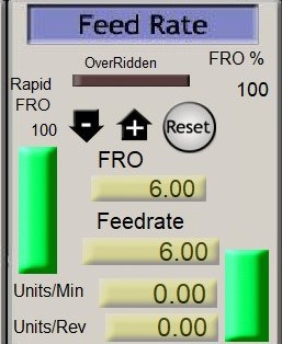 mach3 feedrate override