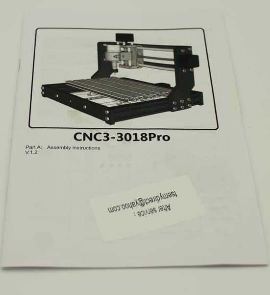 3018 cnc engraver manual