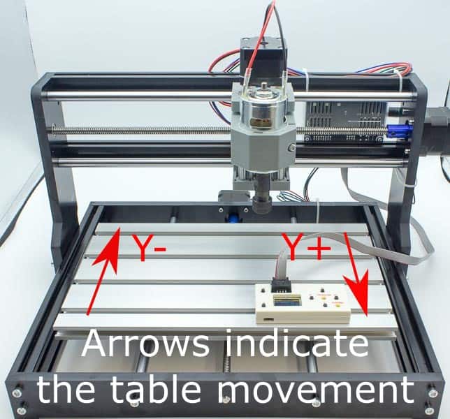 3018 Y axis movement