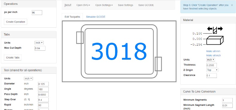 Svg To G Code Convert Using Jscut Tutorial Included