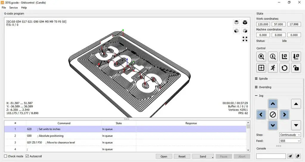 simple cnc control software