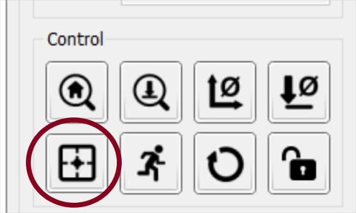 Candle restore origin function